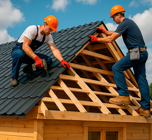 Кровельные работы в Хотьково