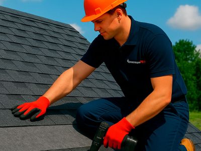 Монтаж мягкой кровли