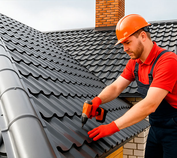 Преимущества крыши из металлочерепицы